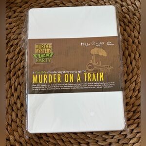 NEW Murder Mystery Party Game - Murder on a Train